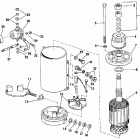 E155WTLESM Electric starter & solenoid american bosch 08142-23-mo30...