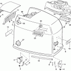 E185ESXESS Engine cover - johnson - 185