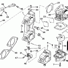 VE200SLESE Carburetor and linkage-late production