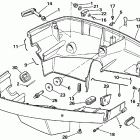 VE225TLESS Нижний кожух двигателя