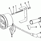 E300PLESB Quartach tachometer - flush mount - digital - plug in