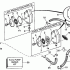 E45WMLESR Fuel pump and filter - rope start