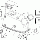 TE40ELESR Engine cover - johnson rope start only