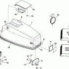 TE40TELESR Engine cover - johnson 50