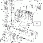 E140TLCEB Gearcase - 140cx counter rotation