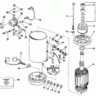 E155WTLZ Electric starter & solenoid american bosch 08142-23-mo30...