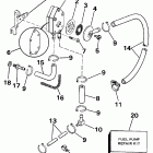 E15ECEC Fuel pump - electric start models