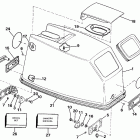 E45WMLE Engine cover - johnson rope start only