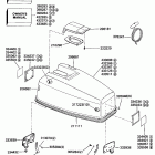 E50BECEC Engine cover - johnson 40