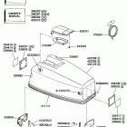 E50TELCEC Engine cover - johnson 50