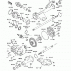 Bayou 300 4X4 (KLF300-C6) Drive shaft(rear)