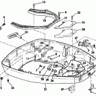 C155WTLM Нижний кожух двигателя