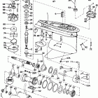 E140CXCCS Gearcase - 140tx standard rotation