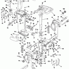 E25ELCCM Midsection - rope start (ac light) and electric start on...