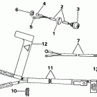 E30RLCCE Start switch & cables - tiller electric models