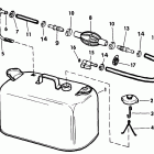 E10RCDB Fuel tank without gauge