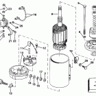 E110MLCDC Electric starter & solenoid american bosch 20702-21-mo30...