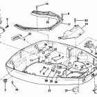 E150TLCDC Нижний кожух двигателя