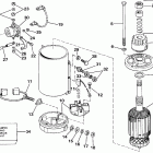 E150TXCDC Electric starter & solenoid american bosch 08142-23-mo30...