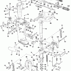 E25TELCDC Midsection - rope start and tiller electric
