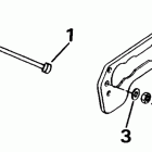 E40ELCDE Transom mount kit - rope start only