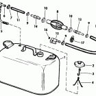 E55RWLCDC Fuel tank without gauge