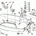 E65RWLCDR Нижний кожух двигателя