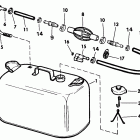 E65RWLCDR Fuel tank without gauge