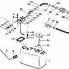 E70ELCDC Fuel tank with gauge