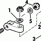 E70TLCOS Steering bolt and clevis assembly kit