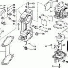 E140TXCOS Carburetor and linkage