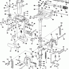 E20CRLCOS Midsection - rope start and tiller electric