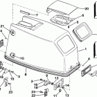 E40RLCOB Engine cover - evinrude rope start only
