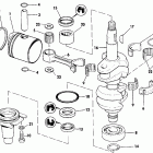 E10RCRA Коленчатый вал & Поршень
