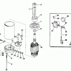 E35RCRR Electric starter & solenoid american bosch no / 255625-m...