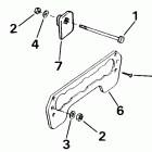 E40ECRM Transom mount kit - rope start only