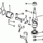 E6RCRM Crankshaft & piston - 6 / 8