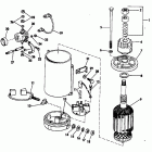 E235STLCTS Electric starter & solenoid american bosch 08142-23-m030...