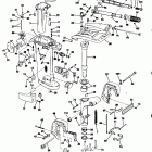 E25ECTD Exhaust housing-rope start & 25 te