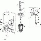 E35TELCTS Electric starter & solenoid american bosch no.255625-mo3...