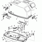 E55RSLN Engine cover-evinrude