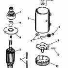 E115MLCNB Electric starter - prestolite models mgl-4109