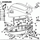 E15ECNC Motor cover - evinrude