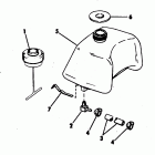 E4BRHLCNR Fuel tank - br models only