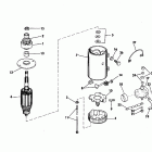 E50BECNR Electric starter & solenoid /  prestolite model mkw-4006...