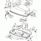 E50BELCNR Motor cover - evinrude