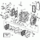 E5RHLCNR Cylinder & crankcase & intake manifold - 4.5