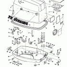 E75ERLCNB Motor cover - evinrude