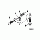 E75ERLCNB Steering bolt and clevis assembly kit