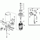 E25ECIB Electric starter and solenoid american bosch